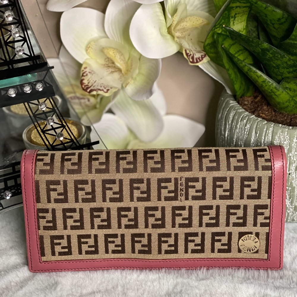 Fendi Zucca FF Bifold Wallet